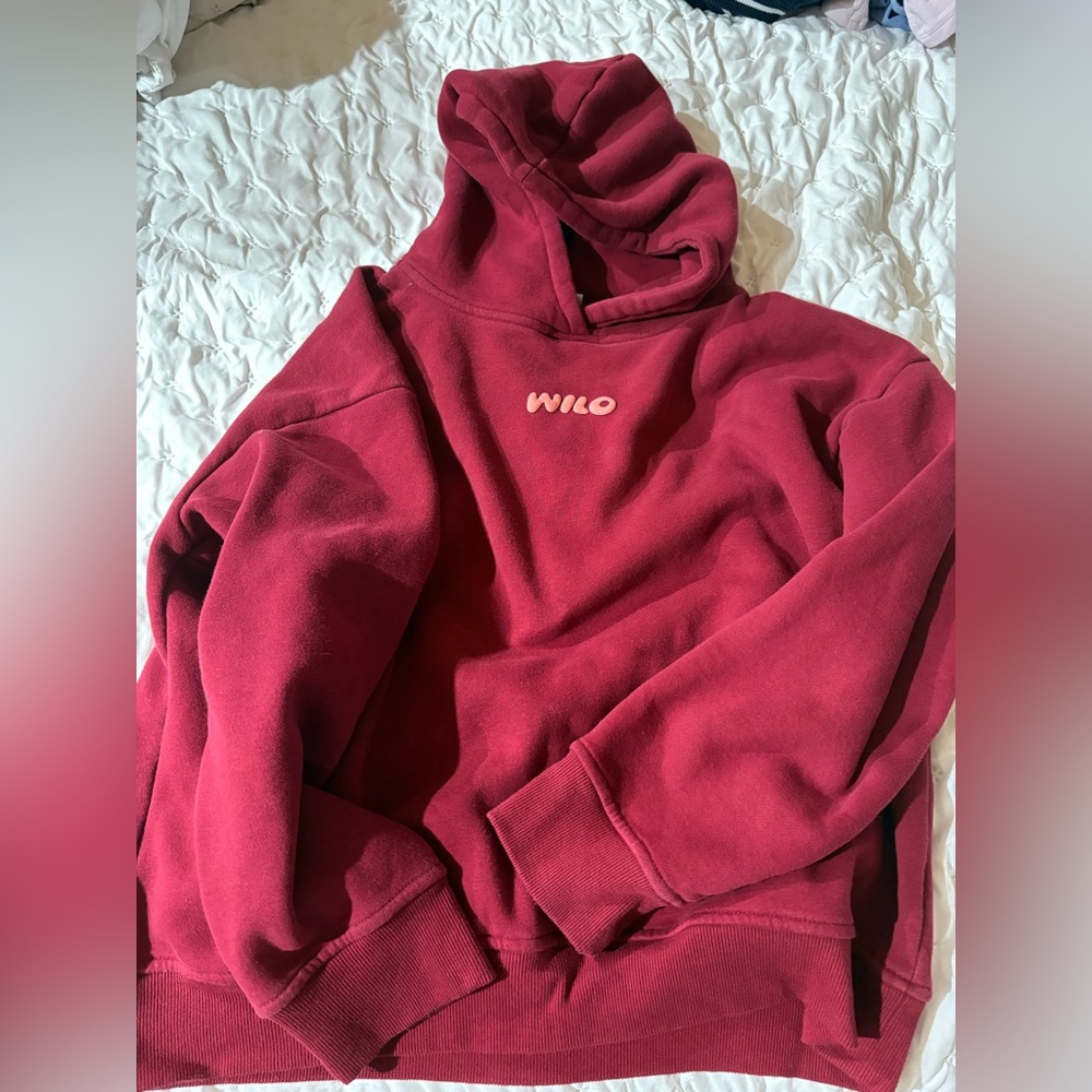 Wilo Women's Rich Red Hoodie